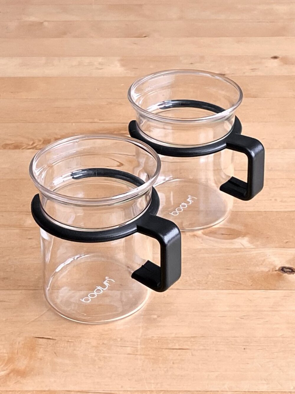 Two Vintage Original Bodum Bistro Tea Coffee Picard Cups